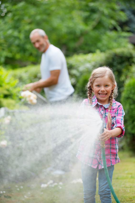 how much should you water a straw bale garden