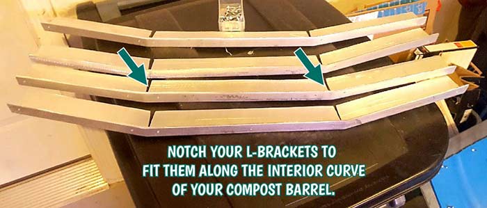 install compost bin mixing fins