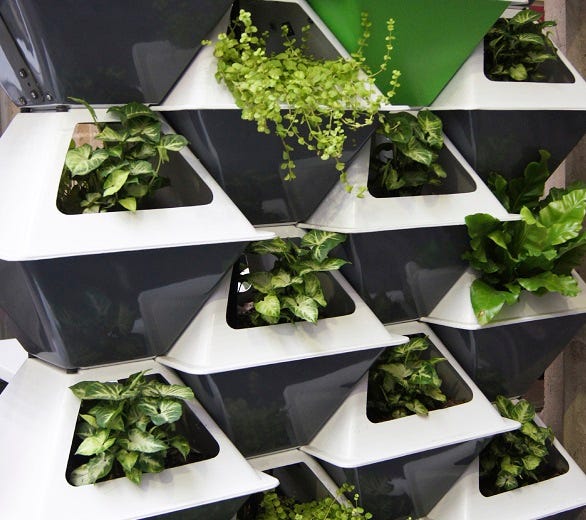 vertical garden design idea