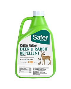 Safer® Brand Critter Ridder® Deer & Rabbit Repellent Concentrate - 32 oz