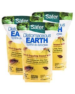 Safer® Brand Ant and Crawling Insect Killer Diatomaceous Earth Powder, 3 bags