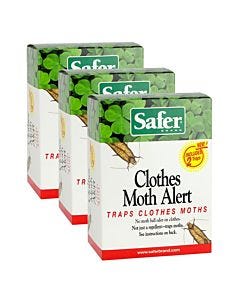 Safer® Brand Clothes Moth Alert Traps - 3 Pack