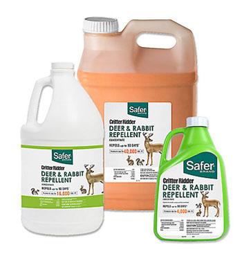 Safer Brand Critter Ridder Deer & Rabbit Repellent Concentrate