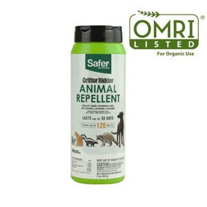 Safer® Brand Critter Ridder Granular Animal Repellent - 2lb OMRI Listed For Organic Use