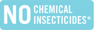 No checmical insecticides